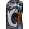 Leki denmark braided white cable usb-a to usb-c 2.0 m