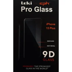 Leki denmark pro glass iphone 15 plus