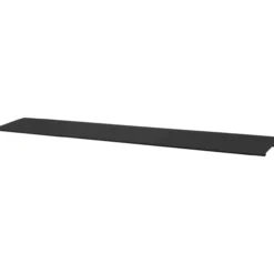 Lind alu hylle 80 cm, sort