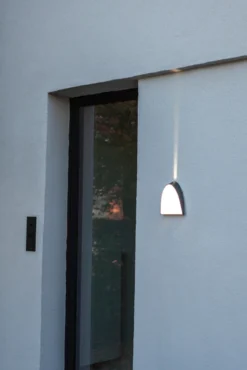 Lutec architectural apollo veggghengt lampe mørk grå
