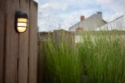 Lutec architectural bullo vegghengt lampe mørk grå