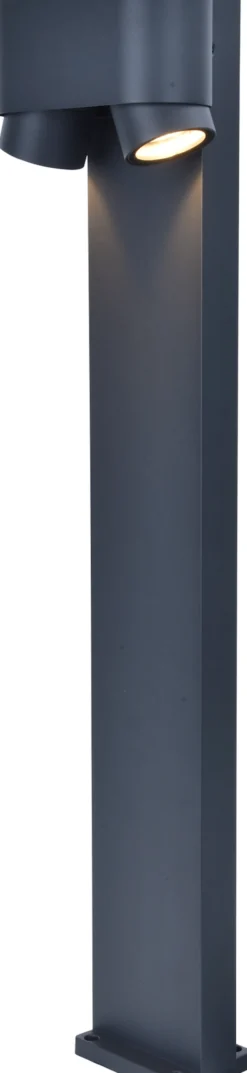 Lutec architectural cypres frittstående hagelampe mørk grå