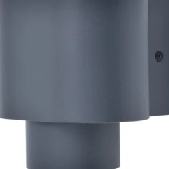 Lutec architectural cypres vegglampe enkel mørk grå