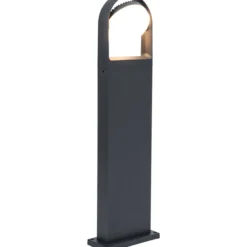 Lutec architectural fele frittstående hagelampe mørk grå led
