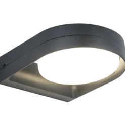 Lutec architectural fele vegghengt lampe mørk grå