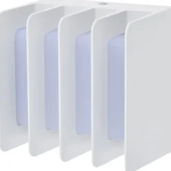 Lutec architectural gridy vegghengt lampe hvit
