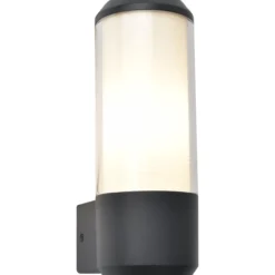 Lutec architectural hero vegghengt lampe mørk grå