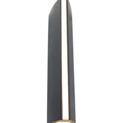 Lutec architectural leo vegghengt lampe grå