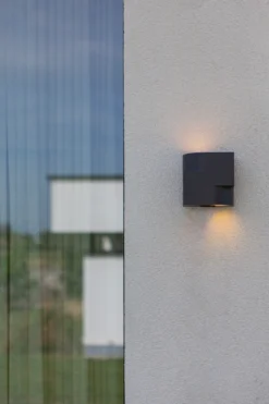 Lutec architectural marbo lampe mørk grå