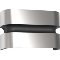 Lutec architectural maya vegglampe rustfritt stål