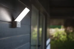 Lutec architectural pano vegghengt lampe mørk grå
