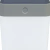 Lutec bordlampe terning solar silver grey