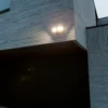 Lutec chimera led vegglampe 2 lys pir sort 5000k