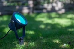 Lutec connected mini leto spotlight hagelampe grå