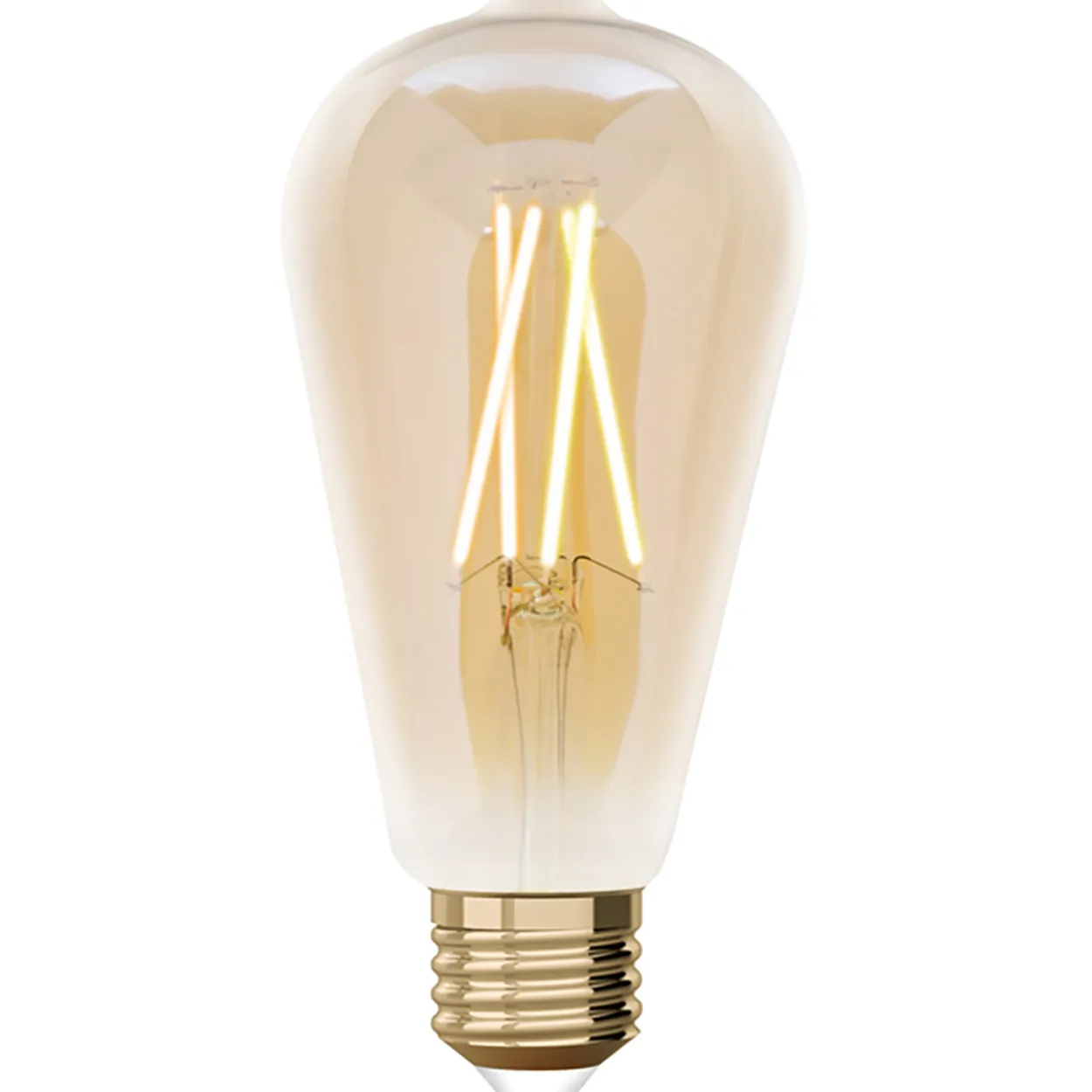Lutec connect filament st64 e27 indoor pære