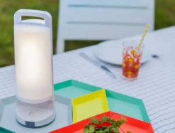 Lutec dragonfly solar lampe hvit