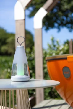 Lutec pepper oppladbar bordlampe