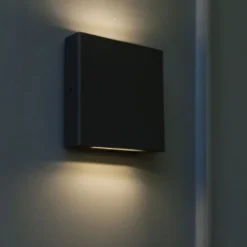 Lutec pili led vegglampe opp/ned 1 lys mørkegrå