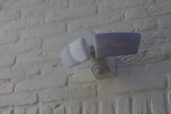 Lutec security artica vegglampe hvit