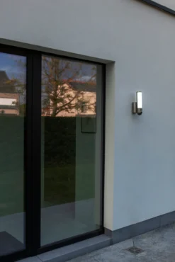 Lutec security elara lampe rustfritt stål