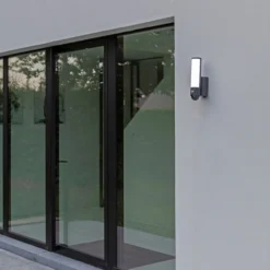 Lutec security elara vegglampe mørk grå