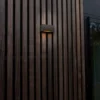Lutec solar inka vegglampe mørkegrå