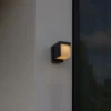 Lutec solar prima vegglampe mørkegrå
