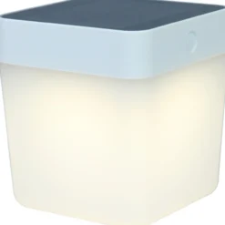 Lutec table cube bordlampe hvit