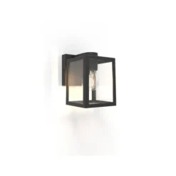 Lutec tradition shiva vegglampe matt sort