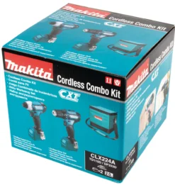 Makita kombosett 12v clx224a 2x2ah