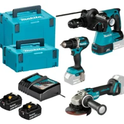 Makita maskinsett 18v dlx3195jx1 lxt bl-m