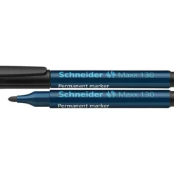 Maxx tusjpenn 130 perm. sort 1-3mm