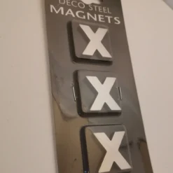 Millex memoplan magnet deco steel kryss 3stk