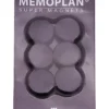 Millex memoplan magnet 6stk sort ø25mm