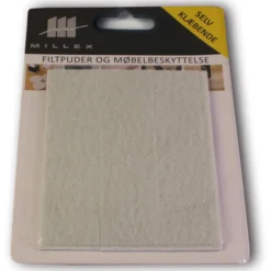 Millex 3 stk filtpute 30x110mm hvit