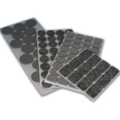 Millex 100 stk møbelknotter grå 300x115x10 mm