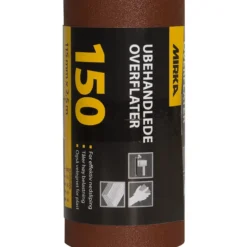 Mirka sliperull ubehandlet 115mm x 2.5m k150