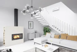 Mitsubishi electric kaiteki 6600 varmepumpe hvit