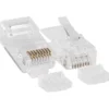 Modularplugg rj45 8p-8p kat6 2pk.