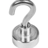 Neodymium magnet med krok ø20x7 mm