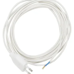 Nettkabel eurostøpsel 2x0.75mm2 - 3m
