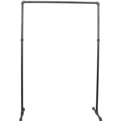 Newark frittstående klesstativ 160x58 sort