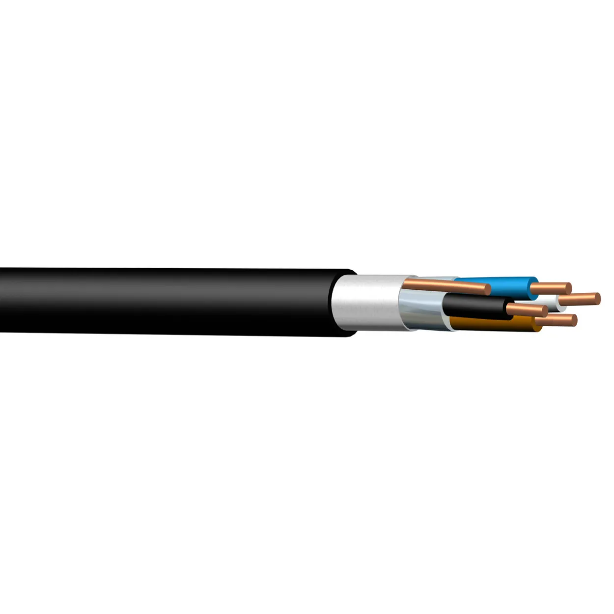 Nexans ifsi-emc 1kv 2x2,5/2,5 50m