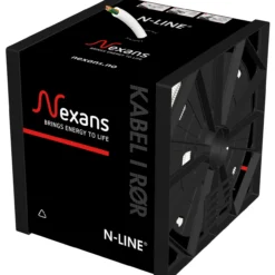 Nexans n-line fx90 downlightkabel i rør 2x1.5mm2 - 100m
