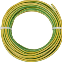 Nexans pn 6mm2 h07v-r gul/grønn 10meter