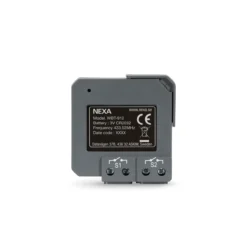 Nexa trådløs 2-kanals sender wbt-912