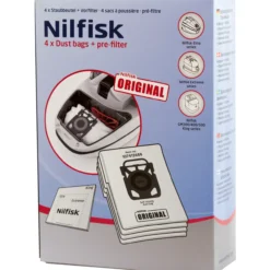 Nilfisk elite støvsugerpose 4 stk.