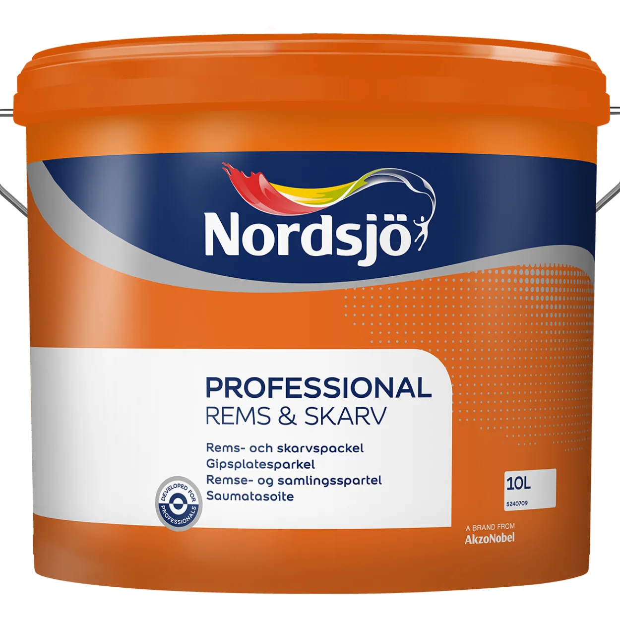 Nordsjø gipsplatesparkel pro 10l