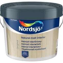 Nordsjø natural matt interiørbeis 2,425l