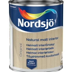 Nordsjø natural matt interiørbeis 0,97l
